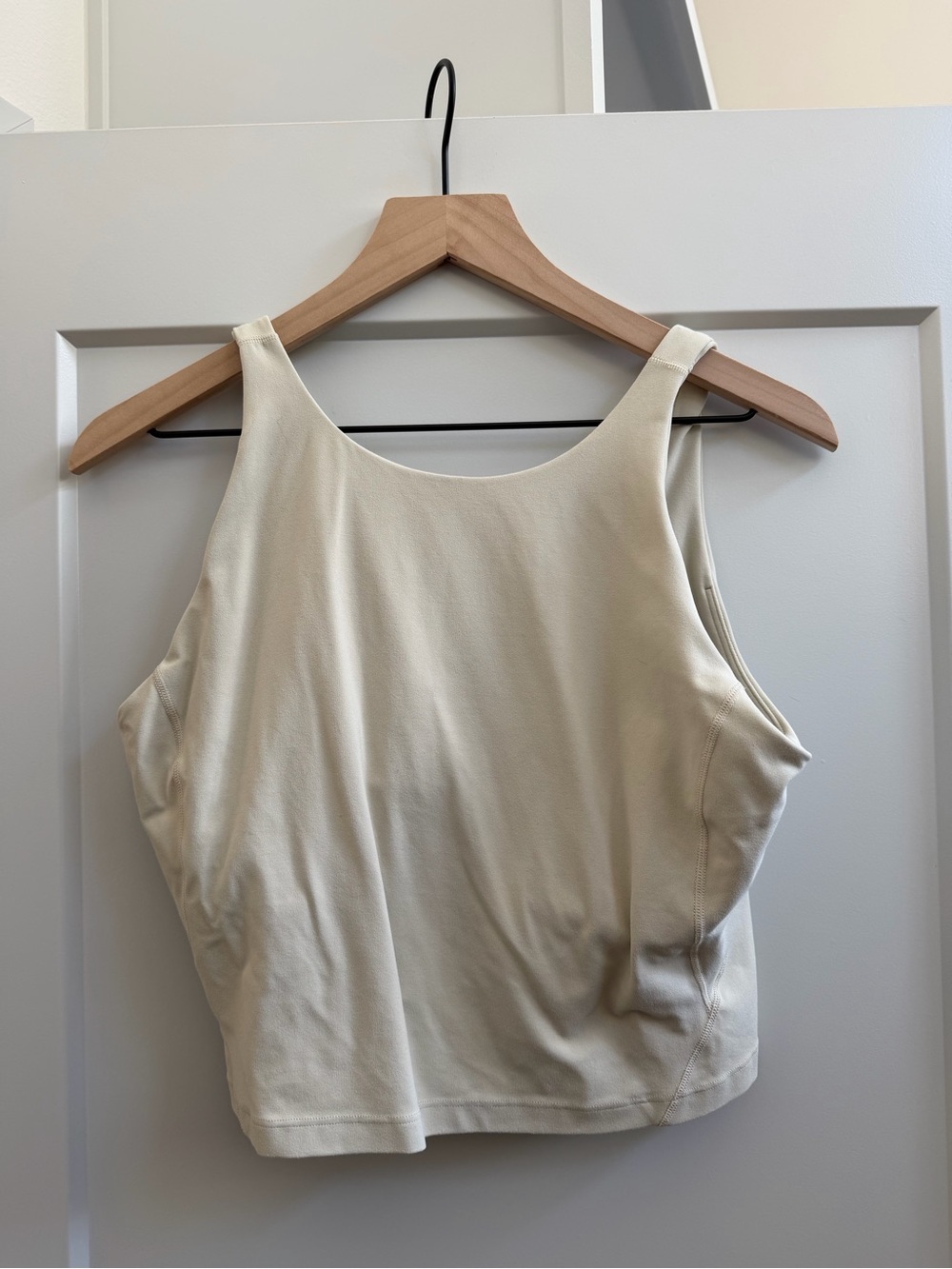 lululemon athletica Scoop Neck Tank Top - Cream